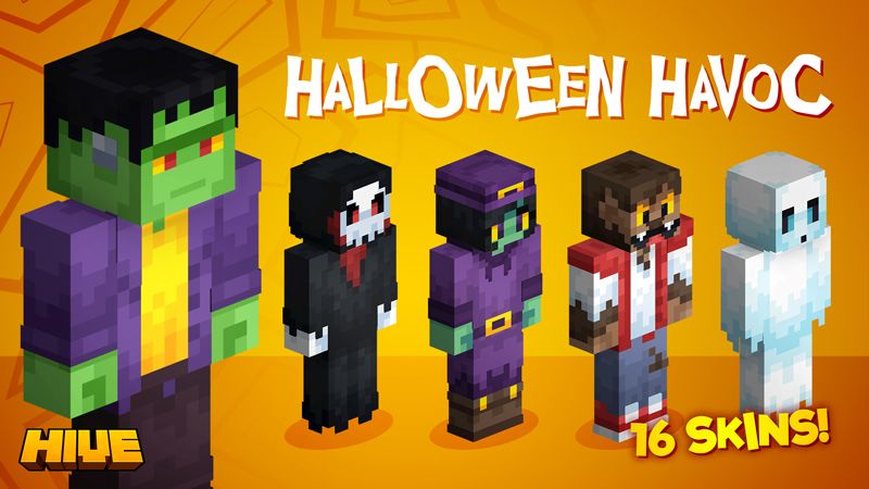 Minecraft X પર: Taking a look at the frightfully delightful skins you  submitted for our Halloween costume challenge! 🎃    / X