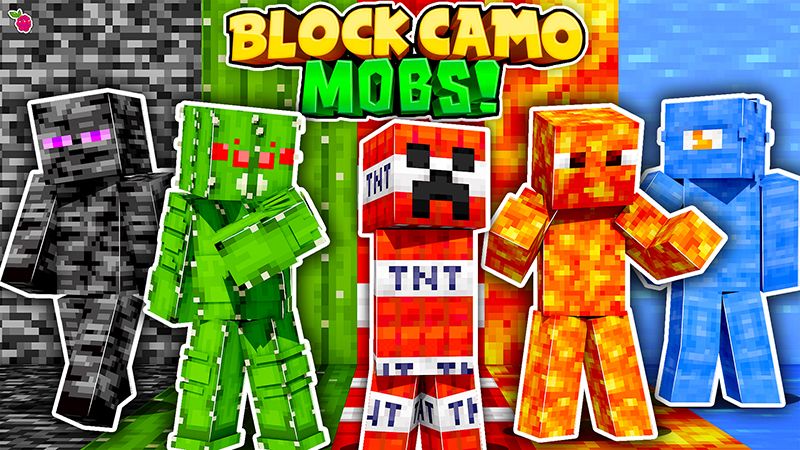 Block Camo Mobs on the Minecraft Marketplace by Razzleberries