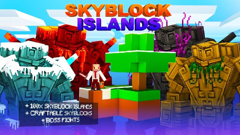 Skyblock Islands on the Minecraft Marketplace by Kubo Studios Skyblock Islands on the Minecraft Marketplace by Kubo Studios