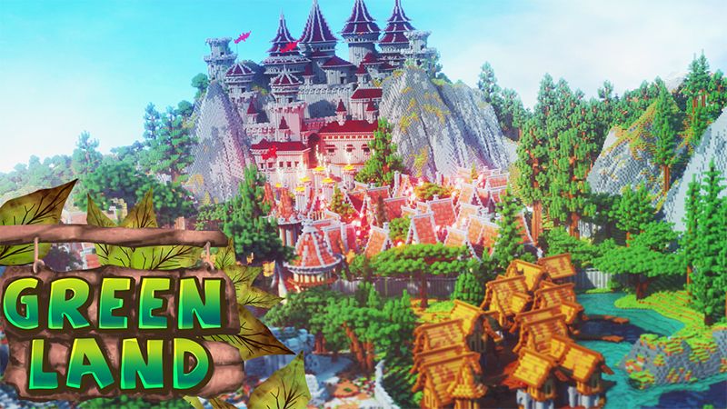 Green Land on the Minecraft Marketplace by Diluvian Green Land on the Minecraft Marketplace by Diluvian
