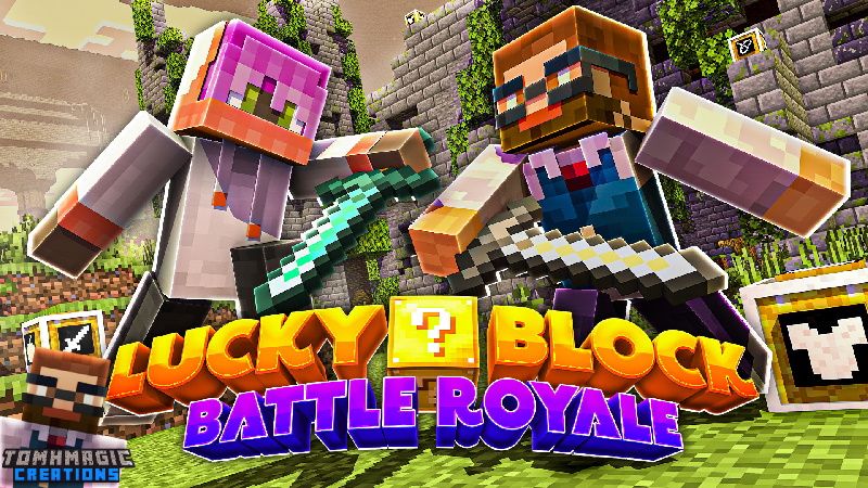 Lucky Block Battle Royale on the Minecraft Marketplace by Tomhmagic Creations