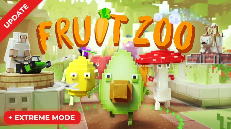 Fruit Zoo  Tower Defense on the Minecraft Marketplace by Panascais