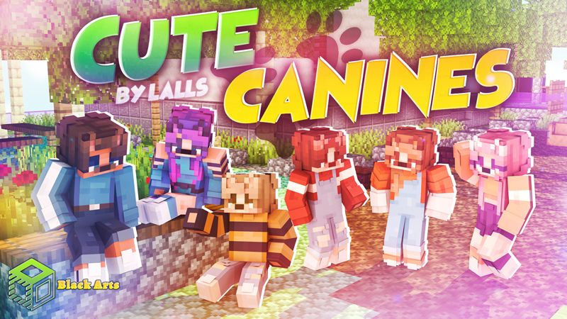 Cute Canines on the Minecraft Marketplace by Black Arts Studio Cute Canines on the Minecraft Marketplace by Black Arts Studio