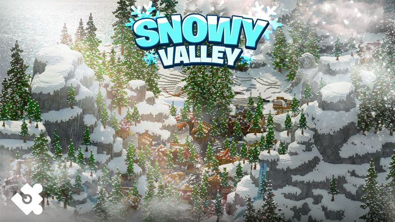 Snowy Valley on the Minecraft Marketplace by Cynosia