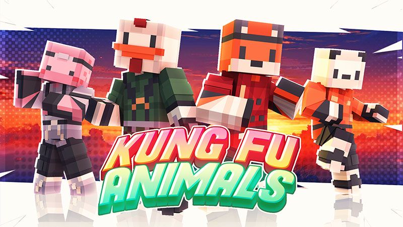 Kung Fu Animals on the Minecraft Marketplace by Mine-North