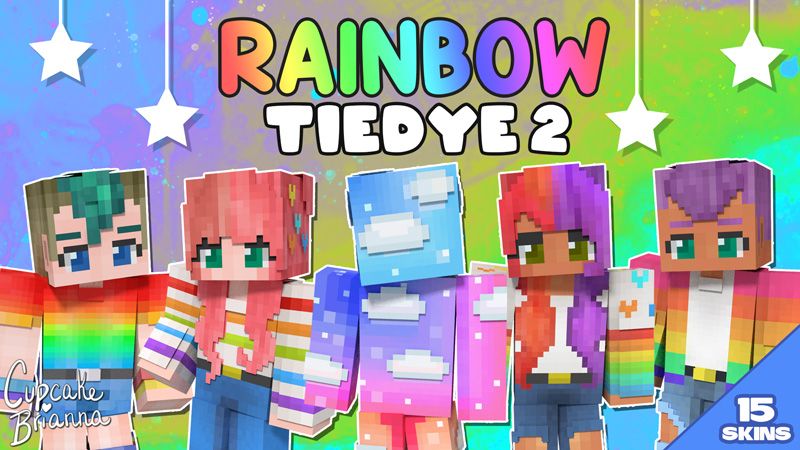 Rainbow Tiedye 2 HD Skin Pack