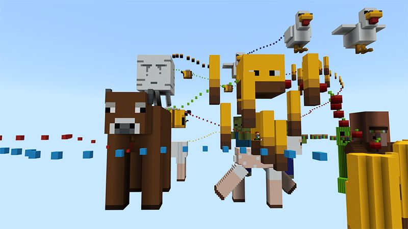 Giant Parkour Mobs by Gearblocks