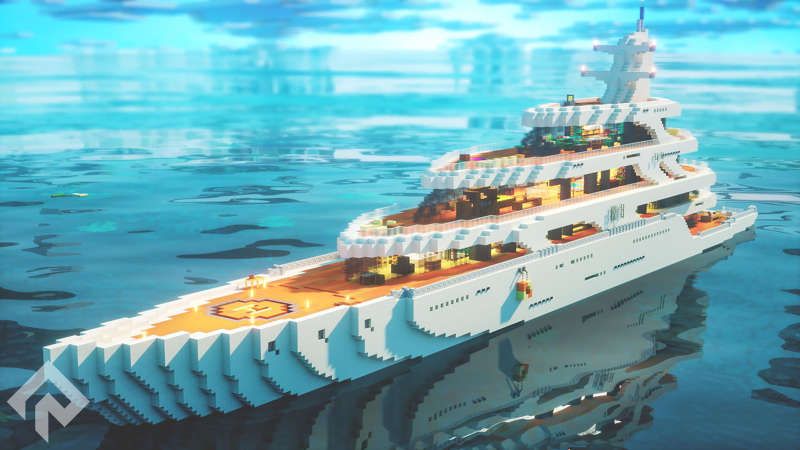 Yacht on the Minecraft Marketplace by RareLoot Yacht on the Minecraft Marketplace by RareLoot