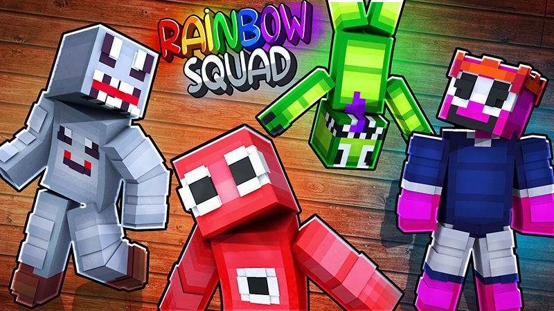 Rainbow Squad on the Minecraft Marketplace by HeroPixels
