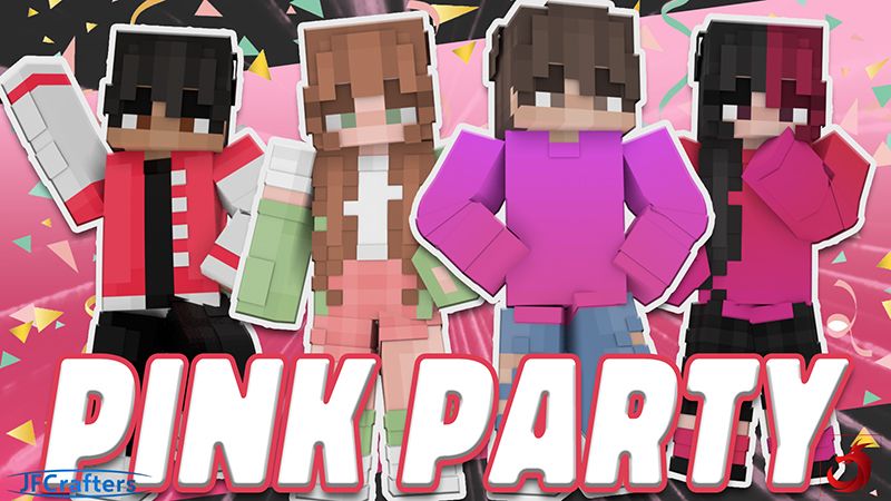 Pink Party on the Minecraft Marketplace by JFCrafters Pink Party on the Minecraft Marketplace by JFCrafters