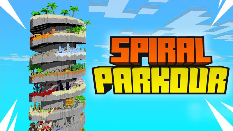 Spiral Parkour on the Minecraft Marketplace by Mine-North Spiral Parkour on the Minecraft Marketplace by Mine-North
