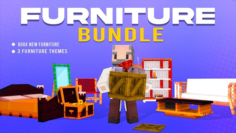 Furniture Bundle on the Minecraft Marketplace by Kubo Studios Furniture Bundle on the Minecraft Marketplace by Kubo Studios