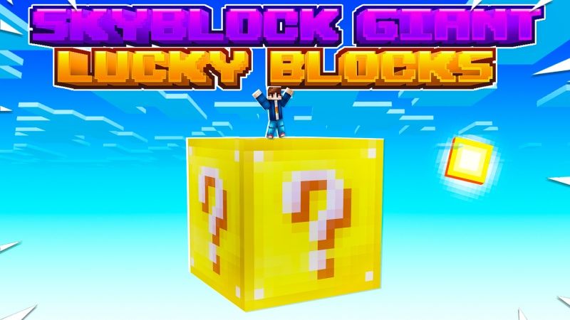 Skyblock Giant Lucky Blocks