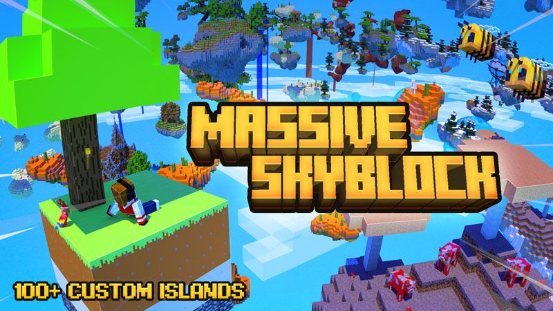 Massive Skyblock on the Minecraft Marketplace by Chunklabs Massive Skyblock on the Minecraft Marketplace by Chunklabs
