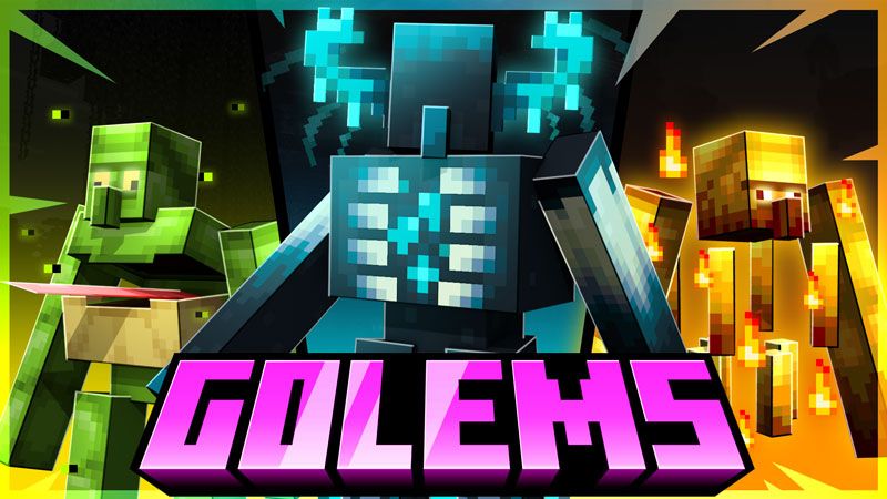100 GOLEMS on the Minecraft Marketplace by HorizonBlocks