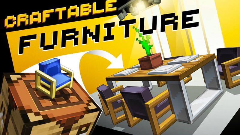 Craftable Furniture on the Minecraft Marketplace by SNDBX