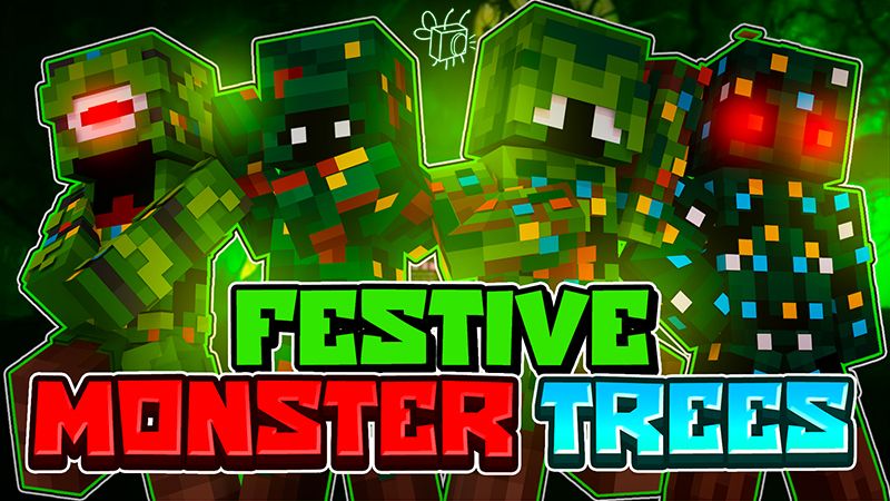 Festive Monster Trees