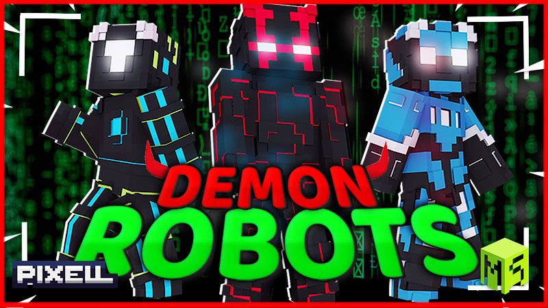 Demon Robots on the Minecraft Marketplace by Pixell Studio