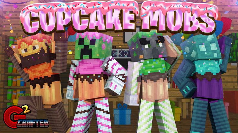 Cupcake Mobs on the Minecraft Marketplace by G2Crafted Cupcake Mobs on the Minecraft Marketplace by G2Crafted