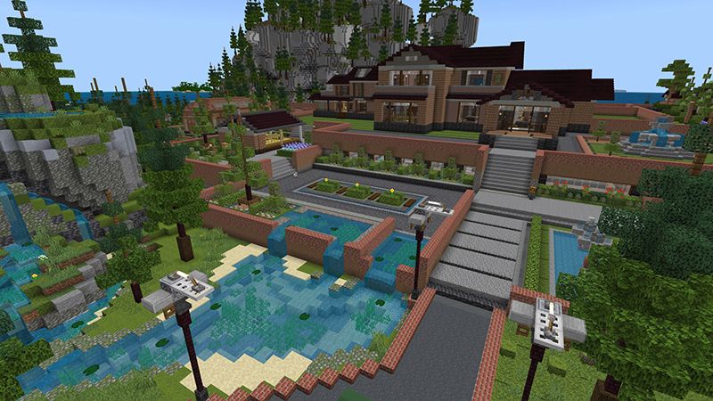 Cozy Pine Mansion by Razzleberries