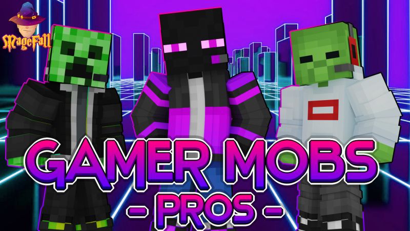Gamer Mobs Pros on the Minecraft Marketplace by Magefall Gamer Mobs Pros on the Minecraft Marketplace by Magefall