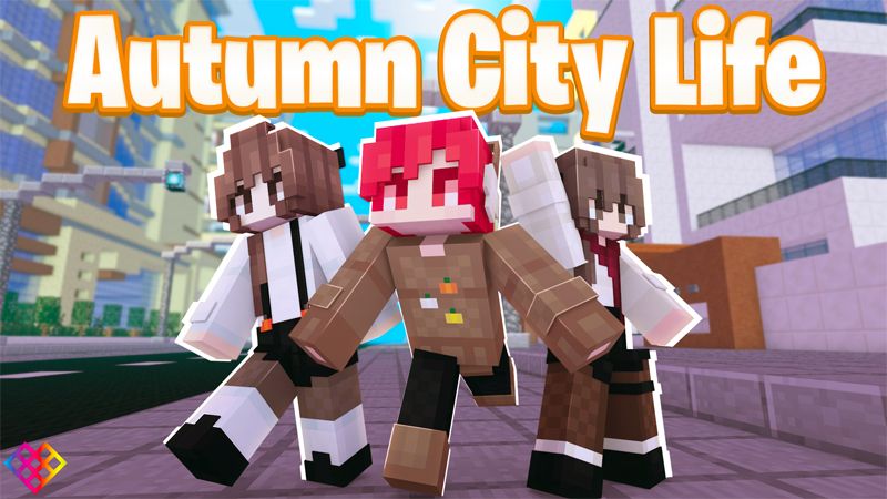 Autumn City Life on the Minecraft Marketplace by Rainbow Theory Autumn City Life on the Minecraft Marketplace by Rainbow Theory