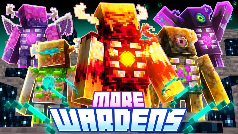 More Wardens on the Minecraft Marketplace by Dig Down Studios More Wardens on the Minecraft Marketplace by Dig Down Studios
