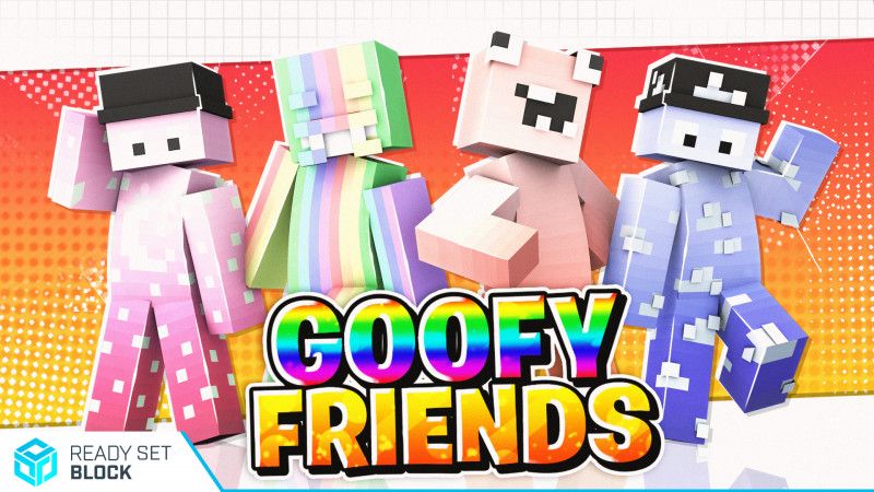 Goofy Friends on the Minecraft Marketplace by Ready, Set, Block! Goofy Friends on the Minecraft Marketplace by Ready, Set, Block!