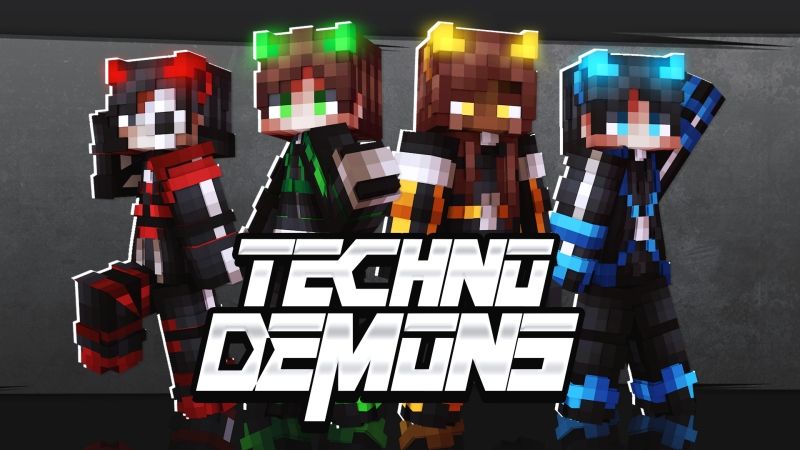 The Glitches Demon Skin Pack mod - Mods for Minecraft