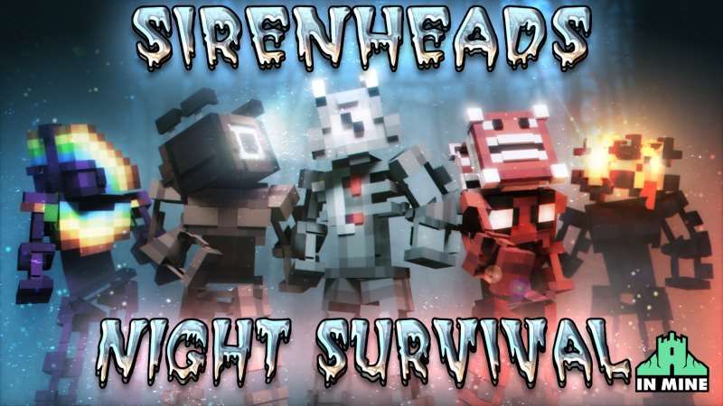 Sirenhead Night Survival on the Minecraft Marketplace by In Mine Sirenhead Night Survival on the Minecraft Marketplace by In Mine