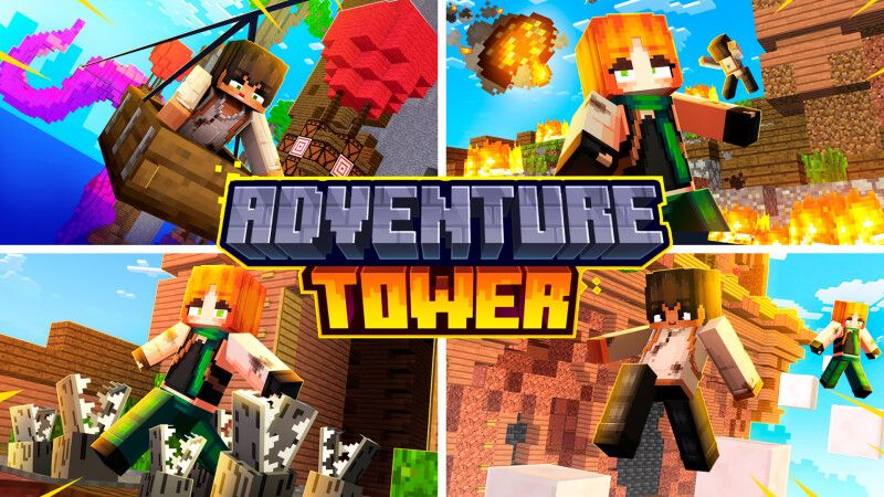 Adventure Tower on the Minecraft Marketplace by CrackedCubes
