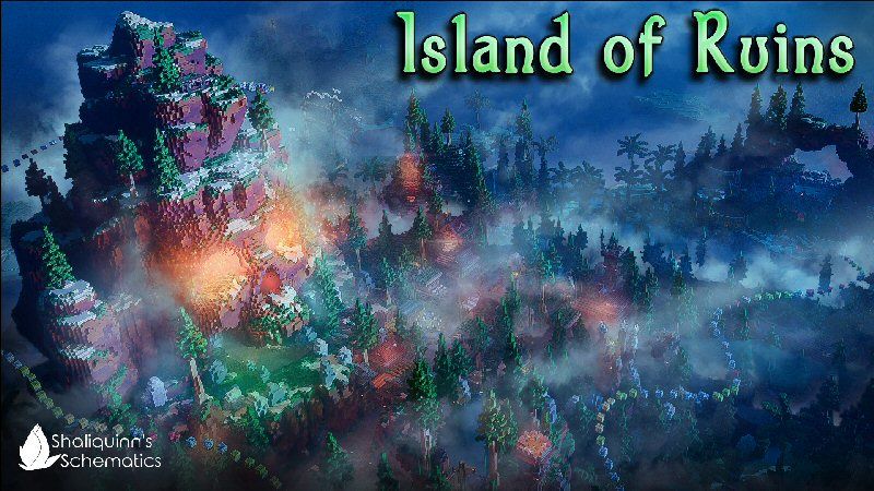 Island of Ruins on the Minecraft Marketplace by Shaliquinn's Schematics