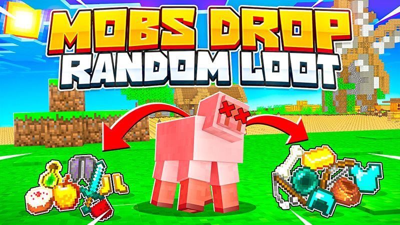 Mobs Drop Random Loot on the Minecraft Marketplace by Eescal Studios