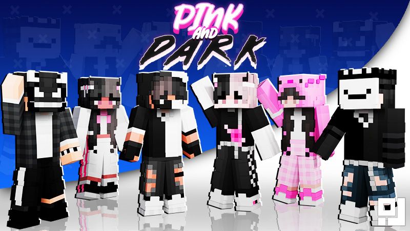 Pink and Dark on the Minecraft Marketplace by inPixel Pink and Dark on the Minecraft Marketplace by inPixel