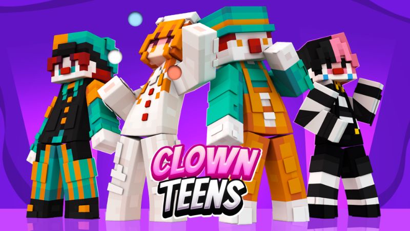 Clown Teens on the Minecraft Marketplace by Waypoint Studios Clown Teens on the Minecraft Marketplace by Waypoint Studios