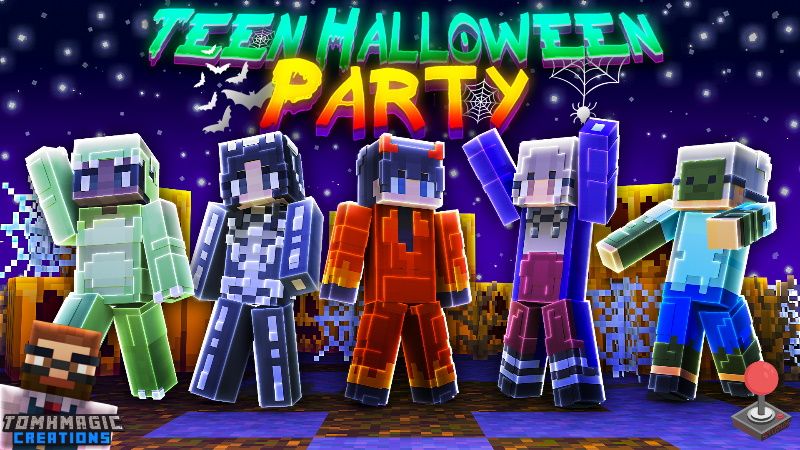 Teen Halloween Party on the Minecraft Marketplace by Tomhmagic Creations Teen Halloween Party on the Minecraft Marketplace by Tomhmagic Creations