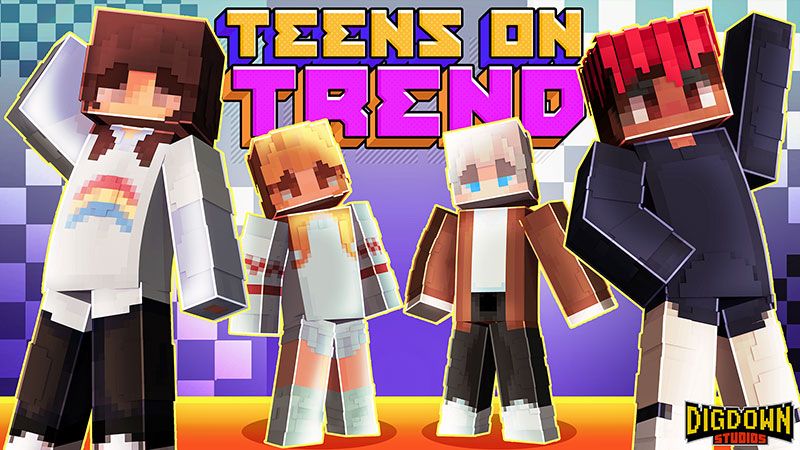 Teens On Trend on the Minecraft Marketplace by Dig Down Studios Teens On Trend on the Minecraft Marketplace by Dig Down Studios