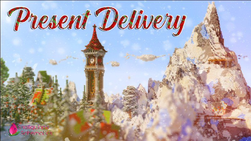 Present Delivery on the Minecraft Marketplace by Shaliquinn's Schematics Present Delivery on the Minecraft Marketplace by Shaliquinn's Schematics
