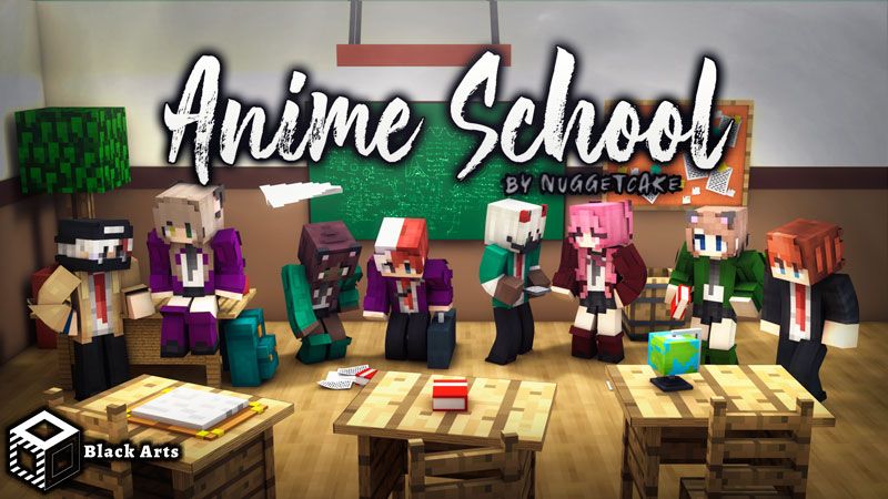 Anime School on the Minecraft Marketplace by Black Arts Studios Anime School on the Minecraft Marketplace by Black Arts Studios