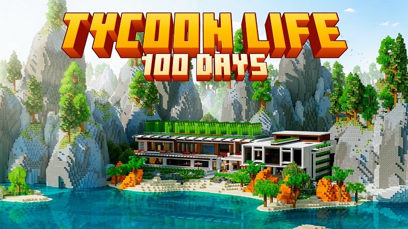 100 Days Tycoon Life on the Minecraft Marketplace by Street Studios