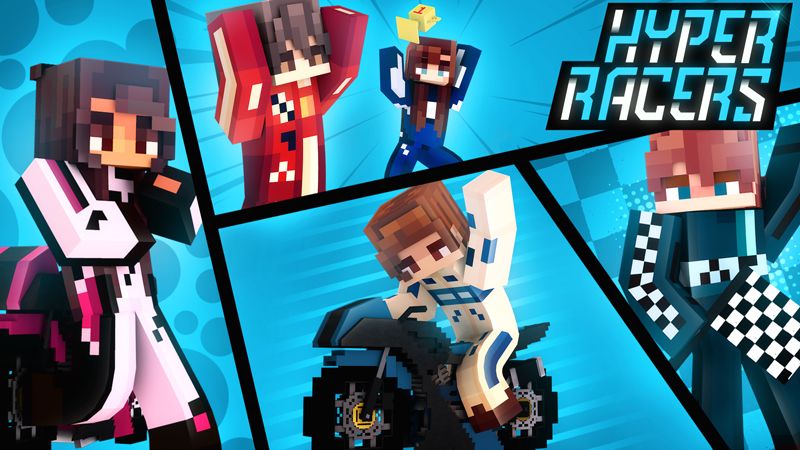 Hyper Racers on the Minecraft Marketplace by Dark Lab Creations Hyper Racers on the Minecraft Marketplace by Dark Lab Creations