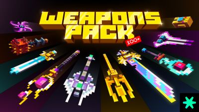 WEAPONS PACK 11 on the Minecraft Marketplace by Spark Universe