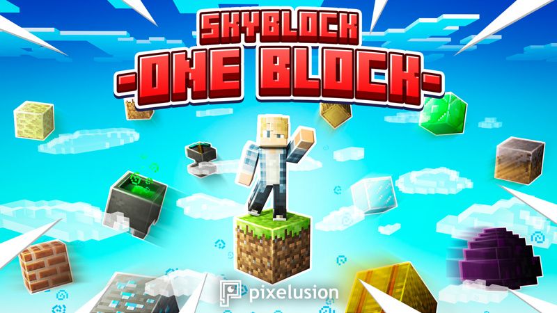 Skyblock One Block on the Minecraft Marketplace by Pixelusion Skyblock One Block on the Minecraft Marketplace by Pixelusion