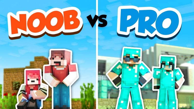 Noob vs Pro on the Minecraft Marketplace by InPvP Noob vs Pro on the Minecraft Marketplace by InPvP