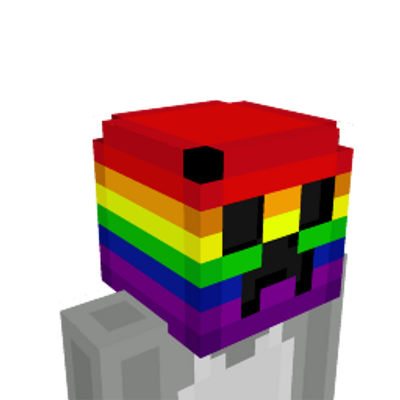 Rainbow Creeper on the Minecraft Marketplace by Geeky Pixels