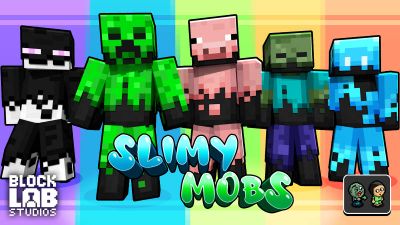 Slimy Mobs on the Minecraft Marketplace by BLOCKLAB Studios