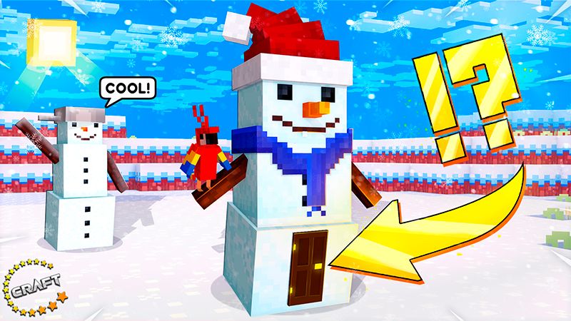 How to live inside a snowman on the Minecraft Marketplace by The Craft Stars How to live inside a snowman on the Minecraft Marketplace by The Craft Stars