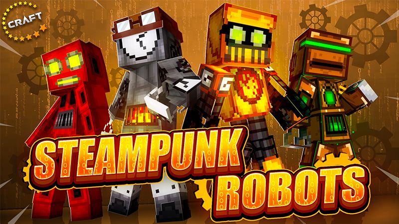 Steampunk Robots on the Minecraft Marketplace by The Craft Stars