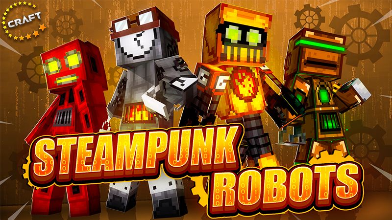Steampunk Robots on the Minecraft Marketplace by The Craft Stars Steampunk Robots on the Minecraft Marketplace by The Craft Stars
