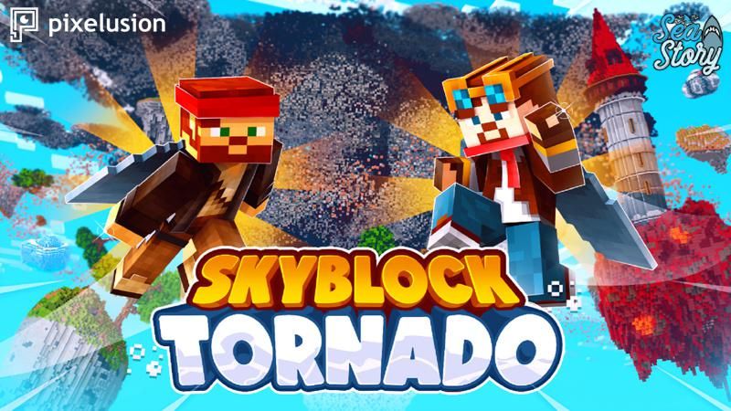 Skyblock Tornado on the Minecraft Marketplace by Pixelusion Skyblock Tornado on the Minecraft Marketplace by Pixelusion